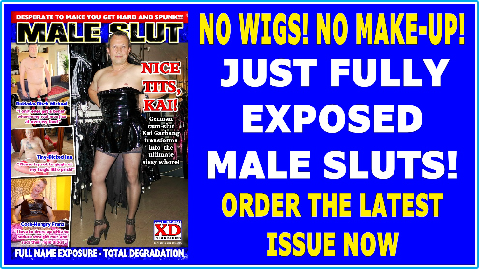 Print exposure for dumb sissy bitches