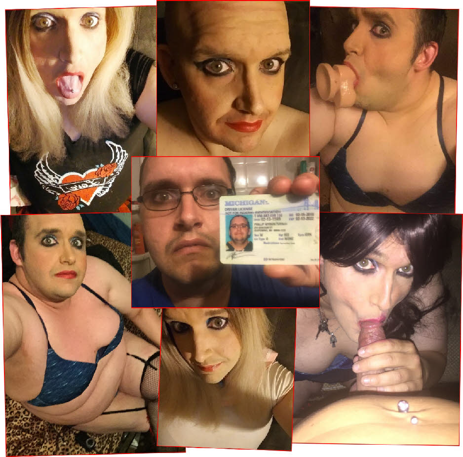 Michigan Sissy Zhoe's online exposure gallery