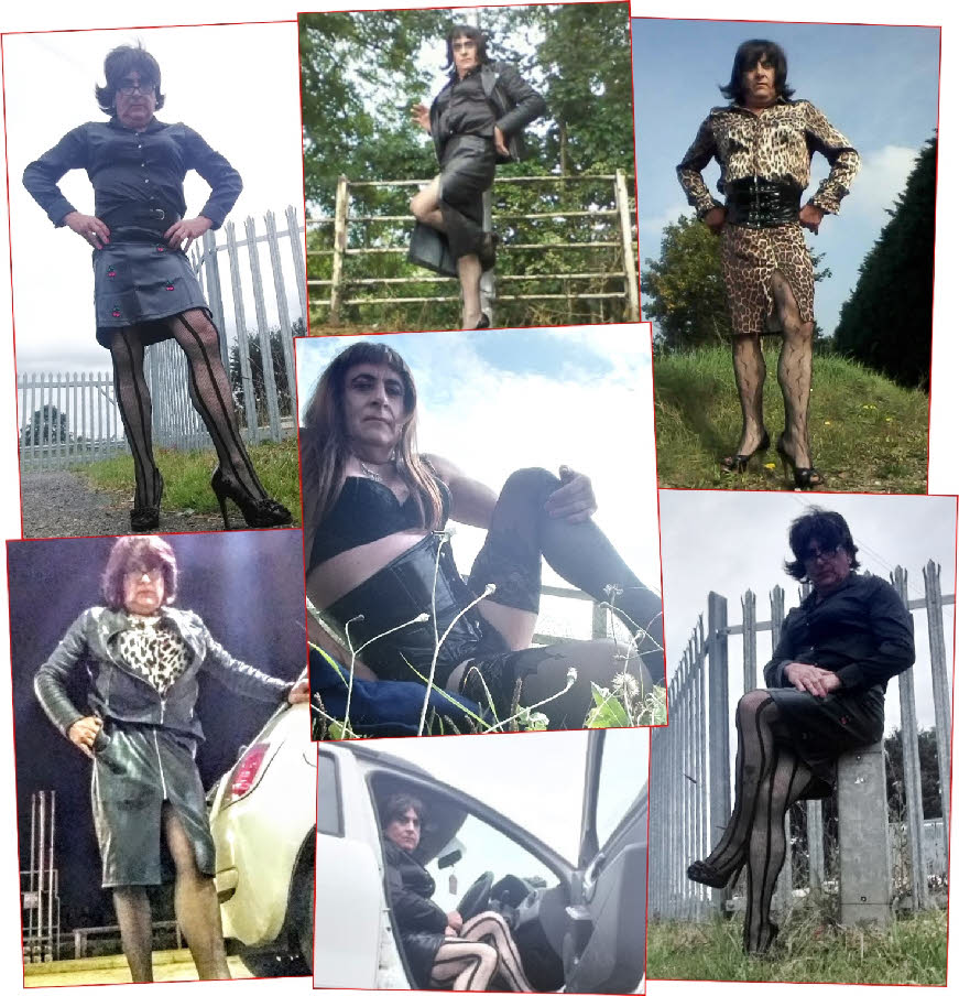 Sissy exposure gallery for dogging transvestite Roxy Sissy exposure gallery for dogging transvestite Roxy