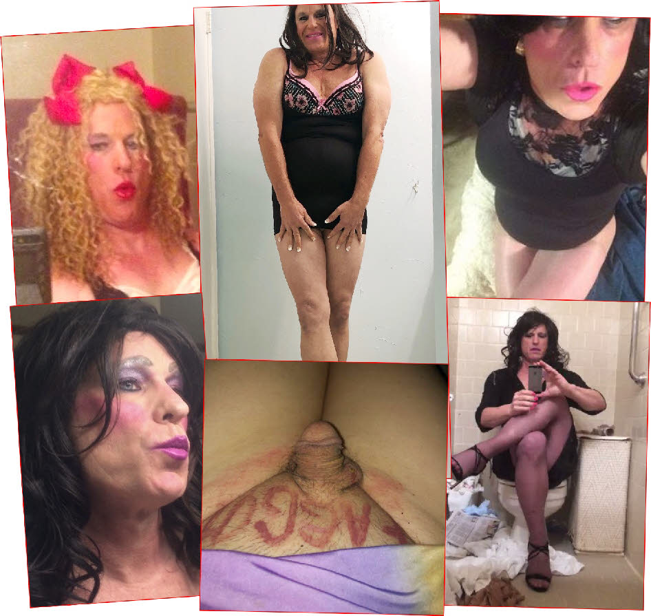 Texan T-girl's exposure gallery at Sissy Cocksuckers