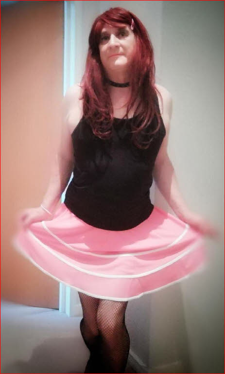 Limp-dicked cross-dressing sissy slut Mischa