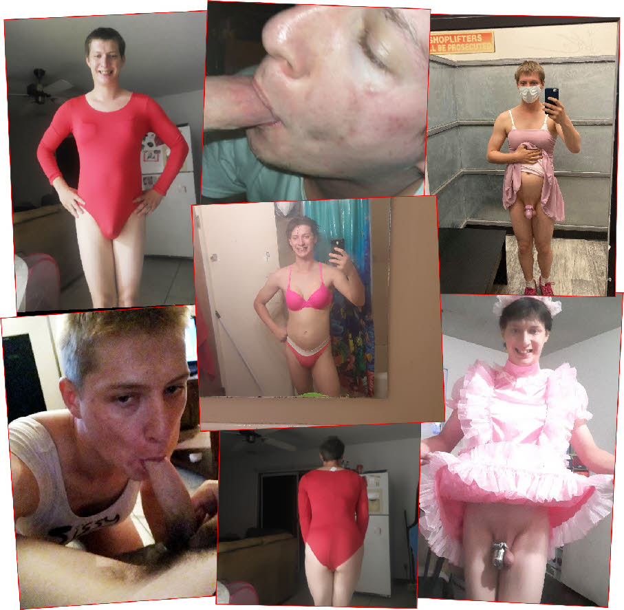Sissy exposure gallery for cross-dressing loser Brandon