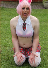Sexy transvestite Amber P Hart exposed