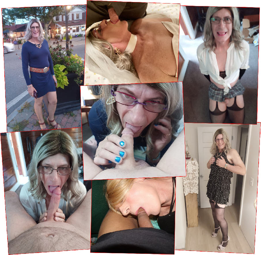 Sissy exposure gallery for transvestite fuck slut Jackie Buttner