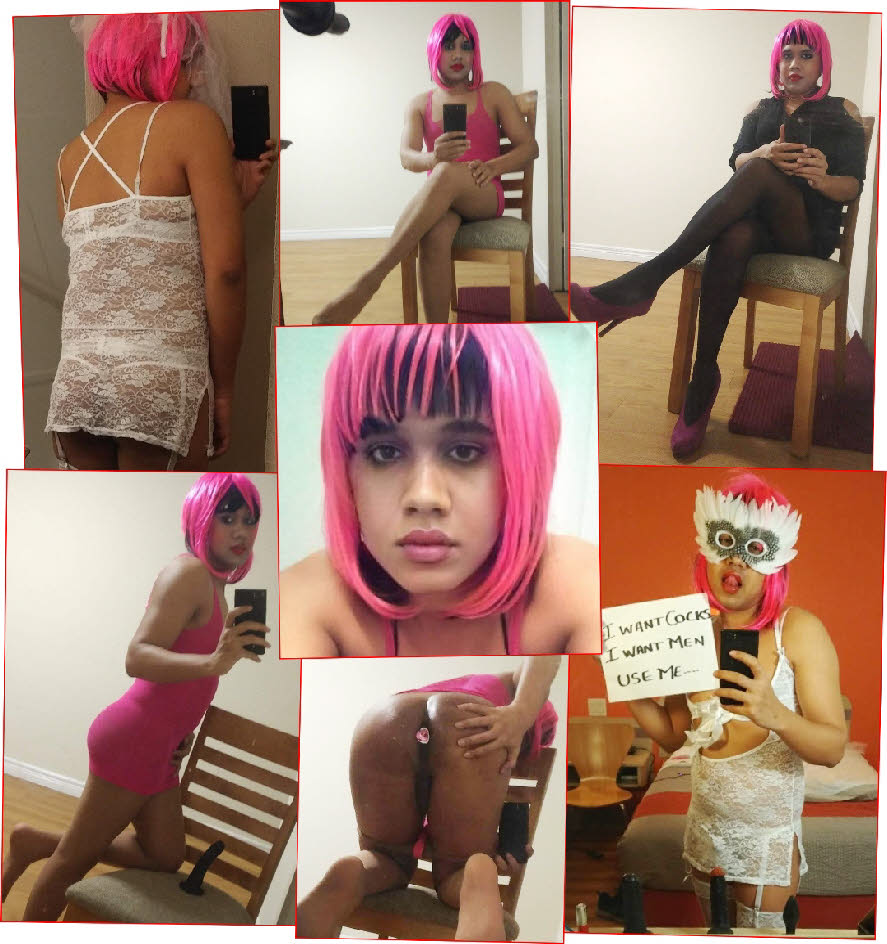 Married ladyboy Sophia's online exposure gallery at Sissy Cocksuckers